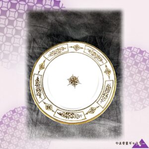 【金で結ぶ卓の輪】オールドノリタケ 金彩 花文 飾皿 六枚