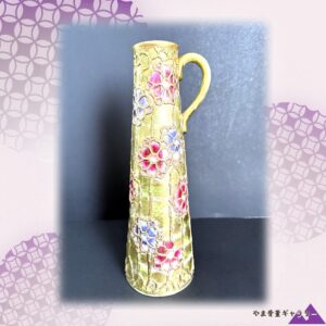 【金の蔓に花が灯る】オールドノリタケ 金盛 ジュエル装飾 花文 水差