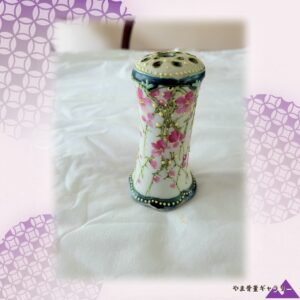 【掌にのる小さな塔】オールドノリタケ コラレン 盛上 帽子ピン立て