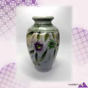 【白盛りが咲かせる草花】オールドノリタケ 盛上 花文 花瓶