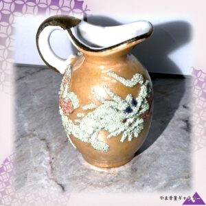 【無数の粒が龍を象る】オールドノリタケ コラレン 龍文 水差